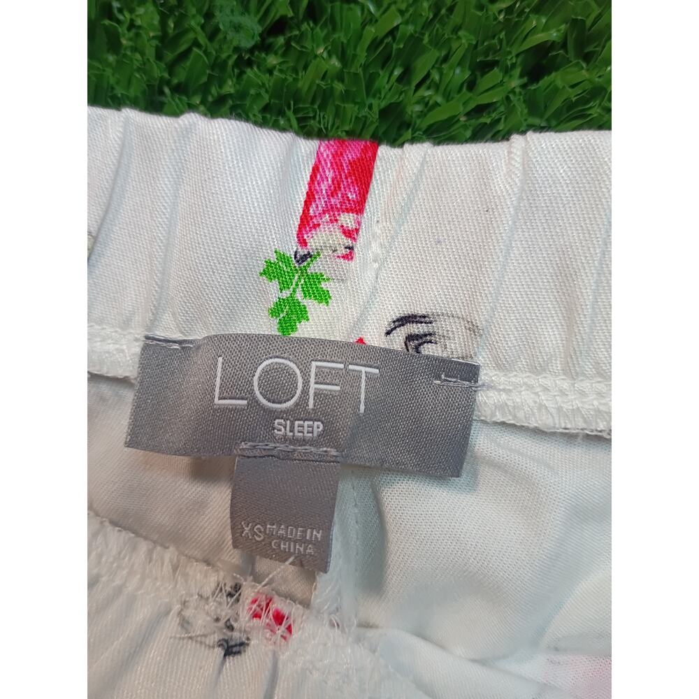 Loft Women's Valentine's Set - Pink Tank & Patterned Pants nwt xs - Picture 3 of 9